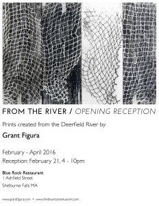 Blue Rock Opening Reception Poster